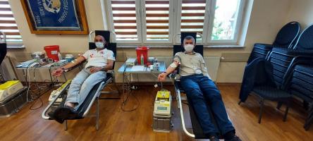 Krwiodawcy Strażakom - zbiórka krwi w Starym Sączu z okazji Dnia Dziecka